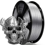 Greeetech Petg Metal silver/Металевий сріблий 1,75 мм 1кг