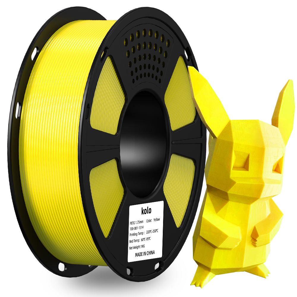 PETG Yellow Kolo Petg Yellow/Жовтий 1,75 мм 1кг - Зображення 1